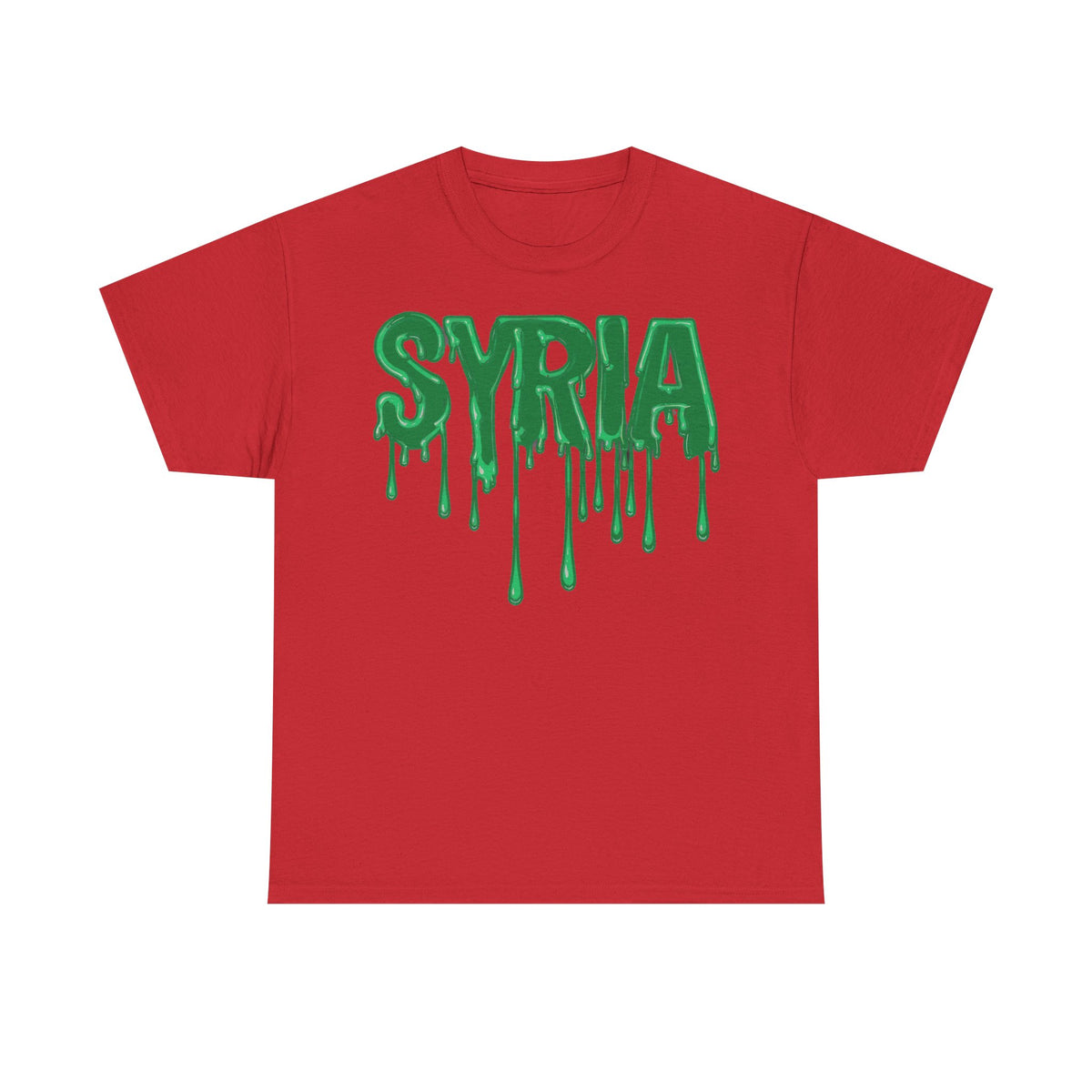 Syria Syrien Wappen Flagge Heimat Sport Fan Geschenkidee - Unisex T-Shirt