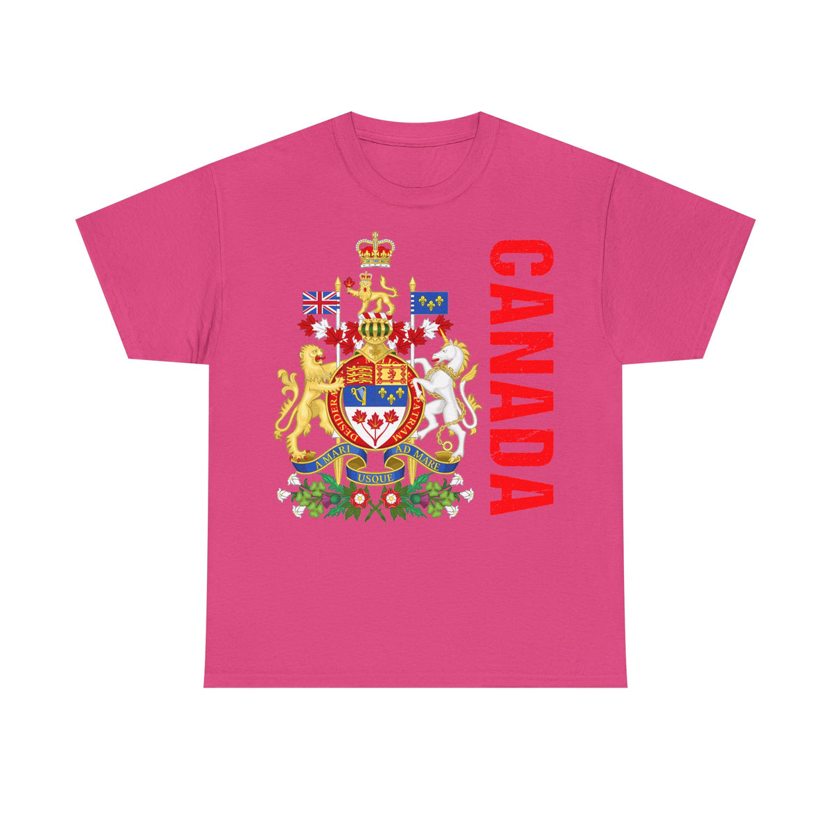 Canada Kanada Wappen Flagge Fan Sport Fußball Geschenkidee - Unisey T-Shirt