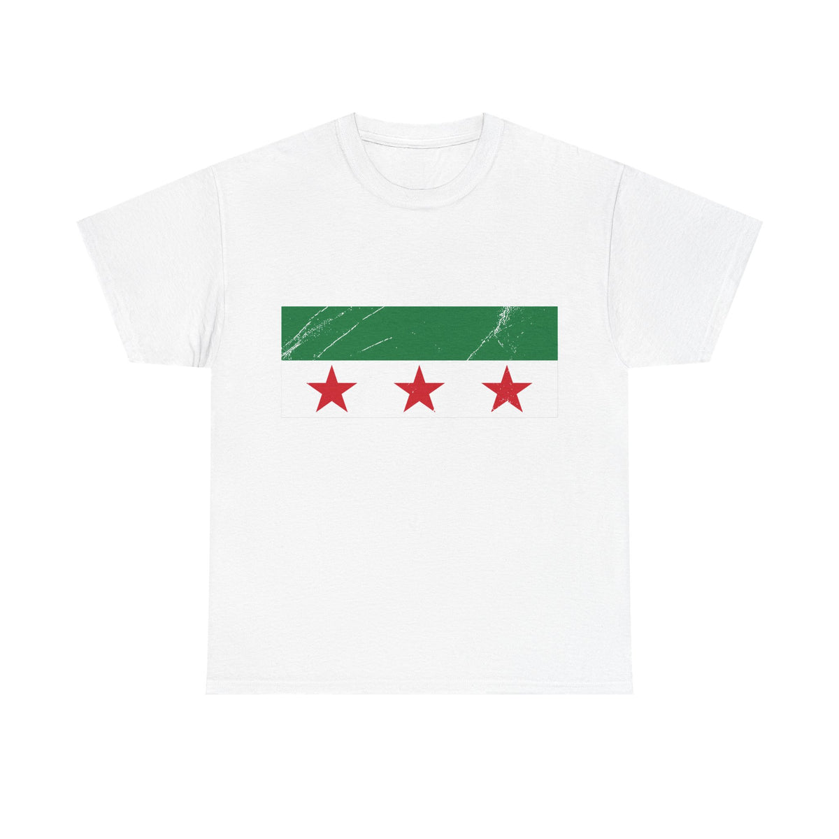 Syria Syrien Wappen Flagge Heimat Sport Fan Geschenkidee - Unisex T-Shirt