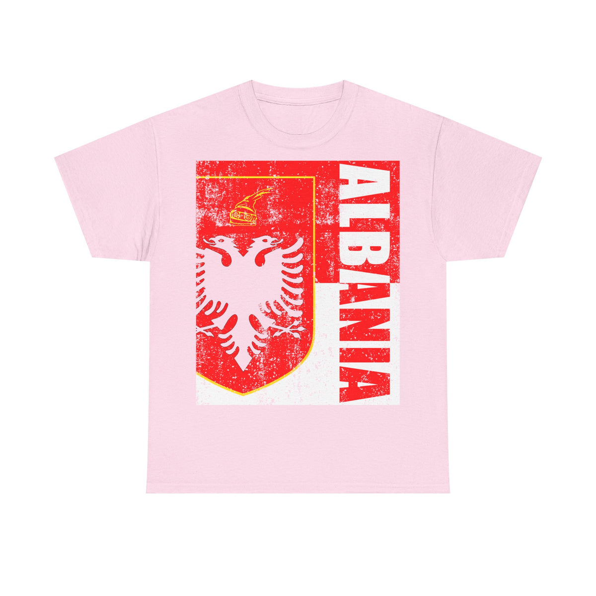 Camiseta unisex de Albania, escudo albanés, bandera, águila, fútbol, aficionado, deporte