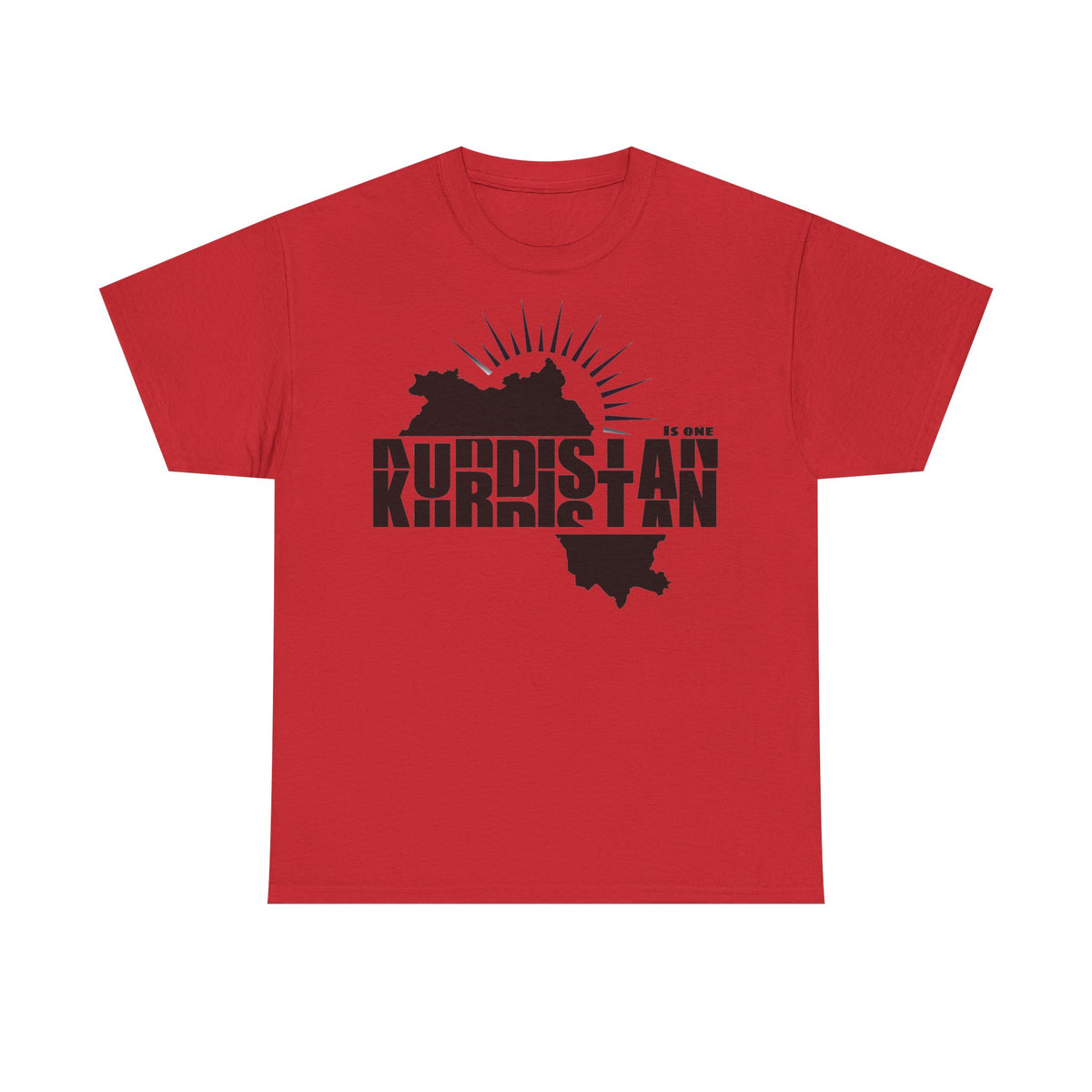 Kurdistan is ONE Street Urban Geschenkidee - Unisex T-Shirt