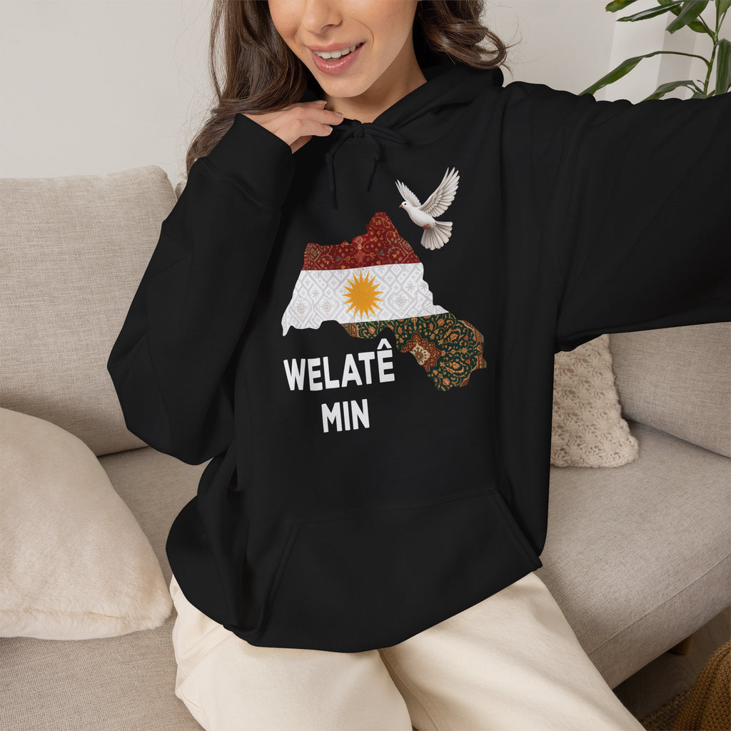 WELATE MIN KURDISTAN Azadi Nostalgie - Unisex Hoodie