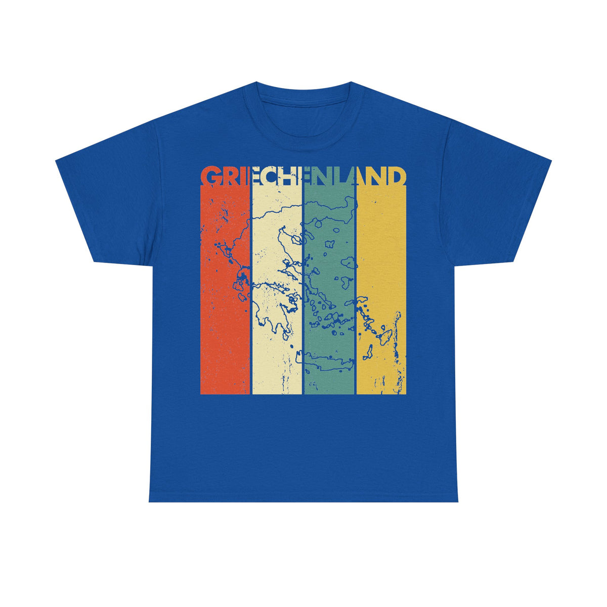 Grecia Grecia Bandera Escudo Patria Fútbol Deporte Aficionado Idea de regalo - Camiseta unisex