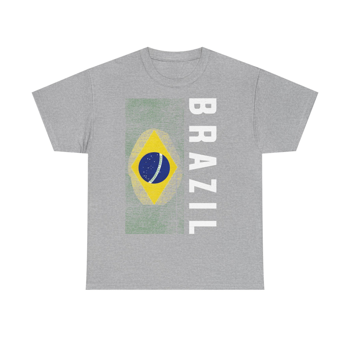 Brazil Brasilien Wappen Flagge Sport Fan Fußball Geschenkidee - Unisex T-Shirt