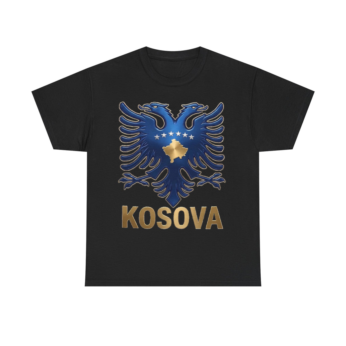 Kosovo Kosava Águila bicéfala Patria Bandera - Camiseta unisex