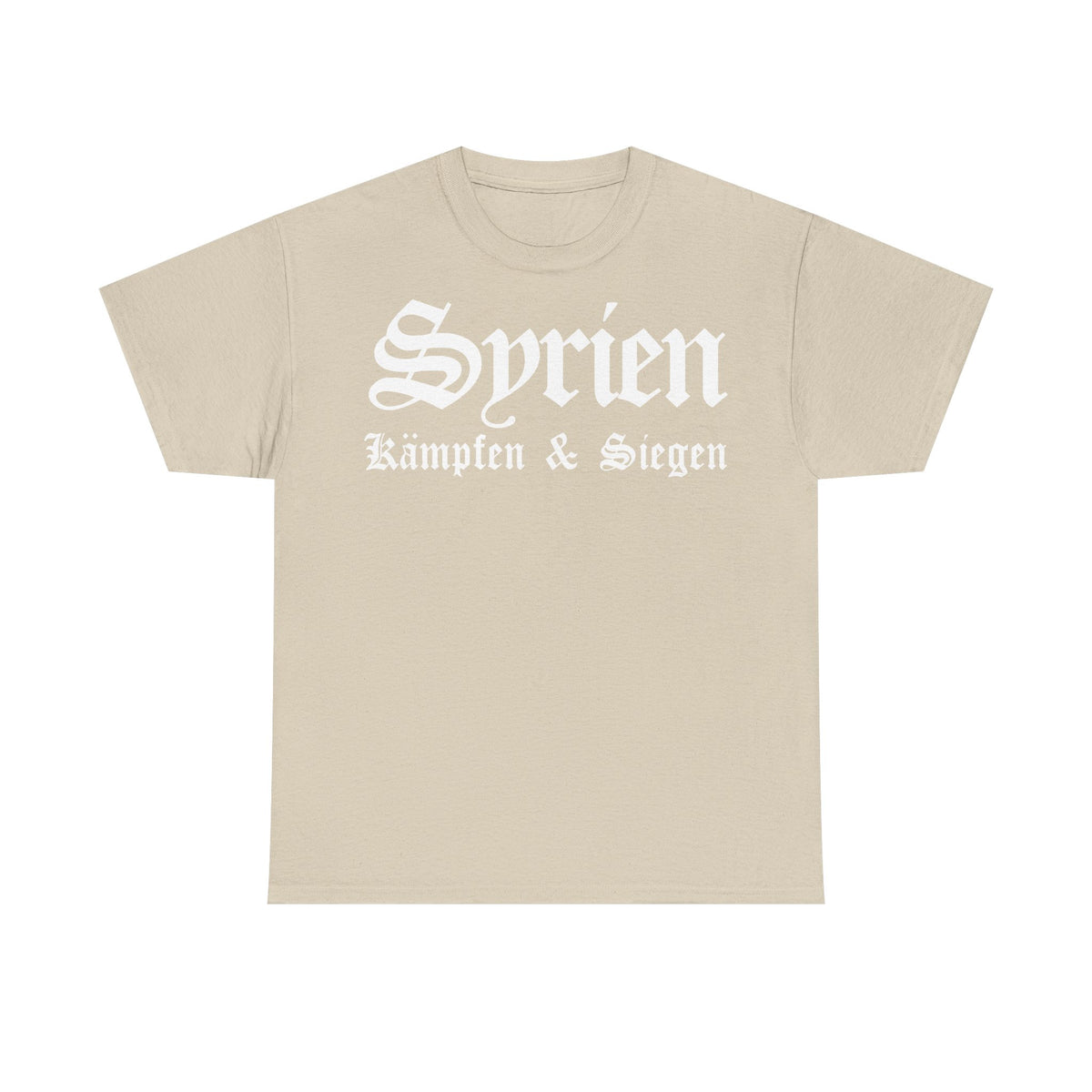 Syria Syrien Wappen Flagge Heimat Sport Fan Geschenkidee - Unisex T-Shirt
