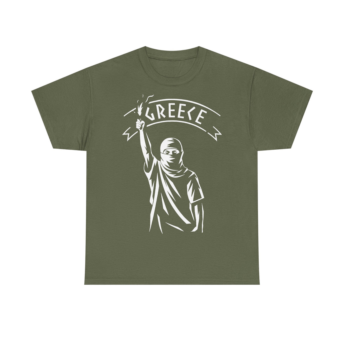 Grecia Grecia hooligan bandera escudo patria fútbol deporte aficionado idea de regalo - camiseta unisex