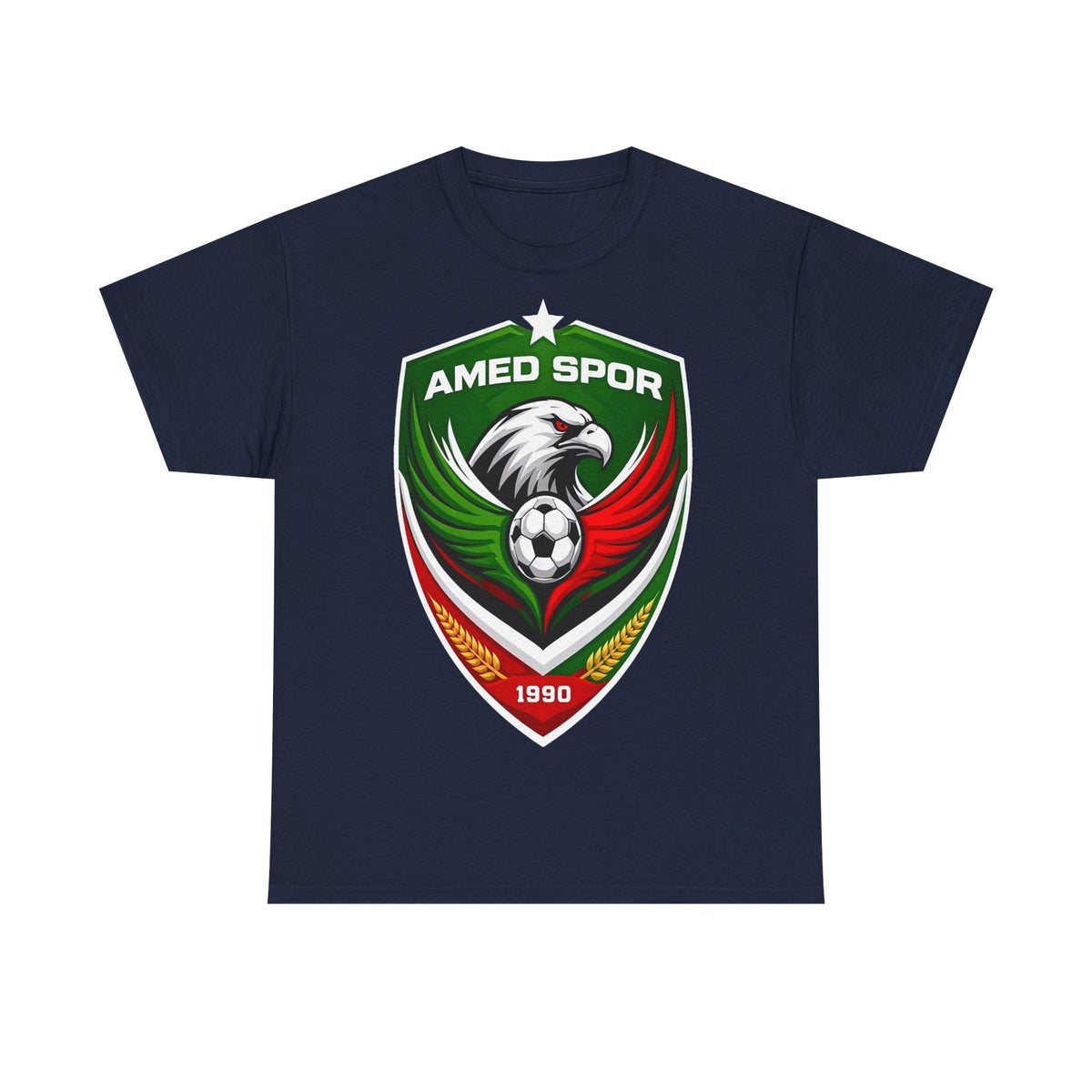 Amedspor SK 1990 escudo elegante fan deporte fútbol - Camiseta unisex