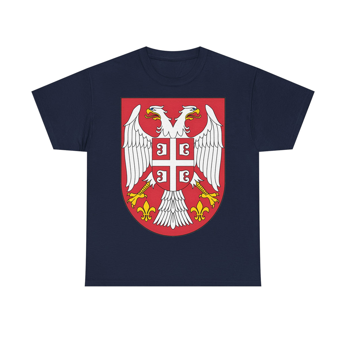 Serbia Wappen Adler Stolz Geschenkidee - Unisex T-Shirt