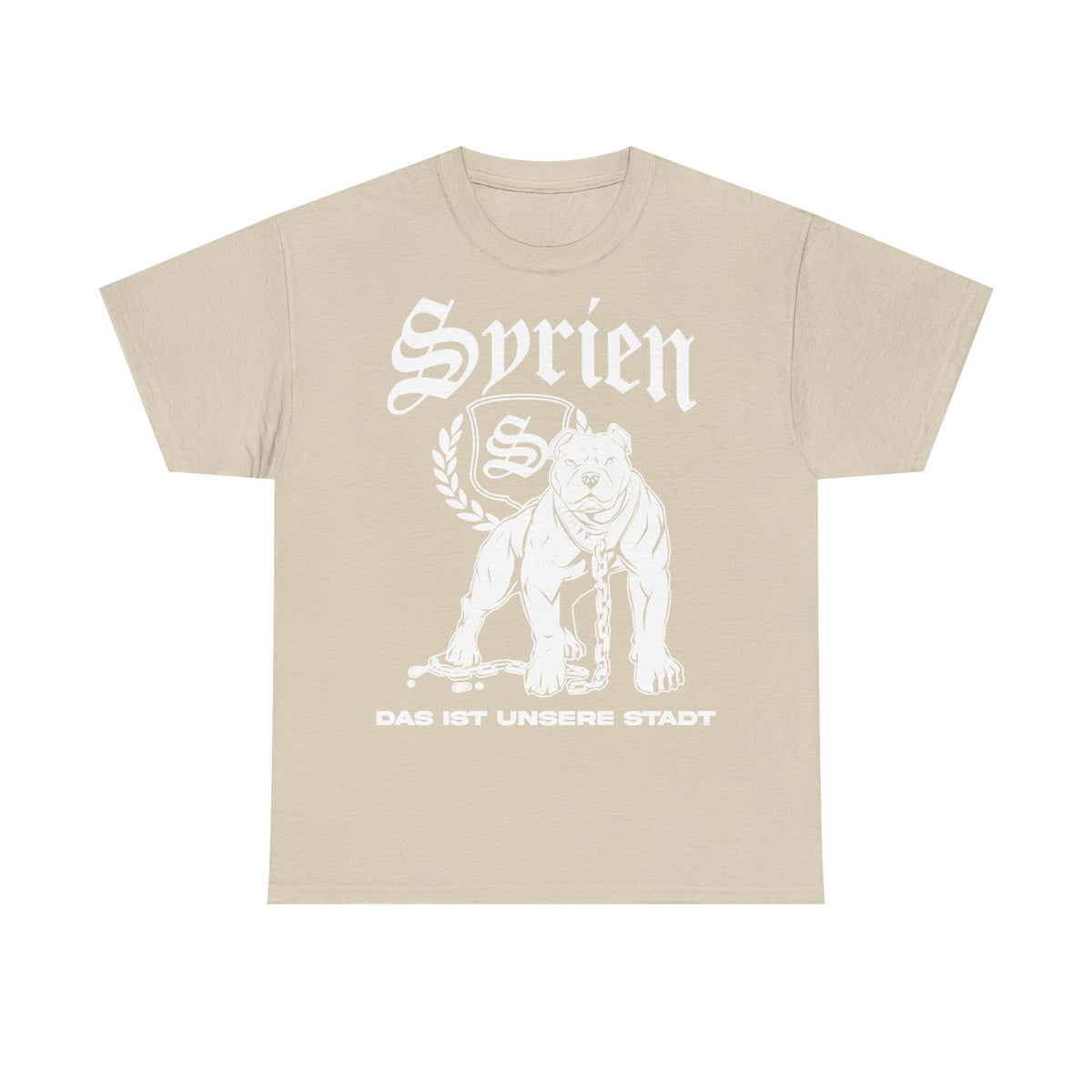 Syria Syrien Wappen Flagge Heimat Sport Fan Geschenkidee - Unisex T-Shirt