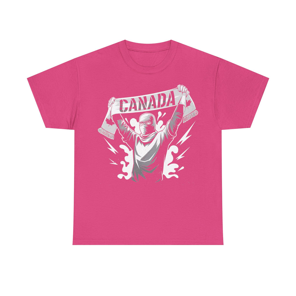 Canada Kanada Hooligan Wappen Flagge Fan Sport Fußball Geschenkidee - Unisey T-Shirt