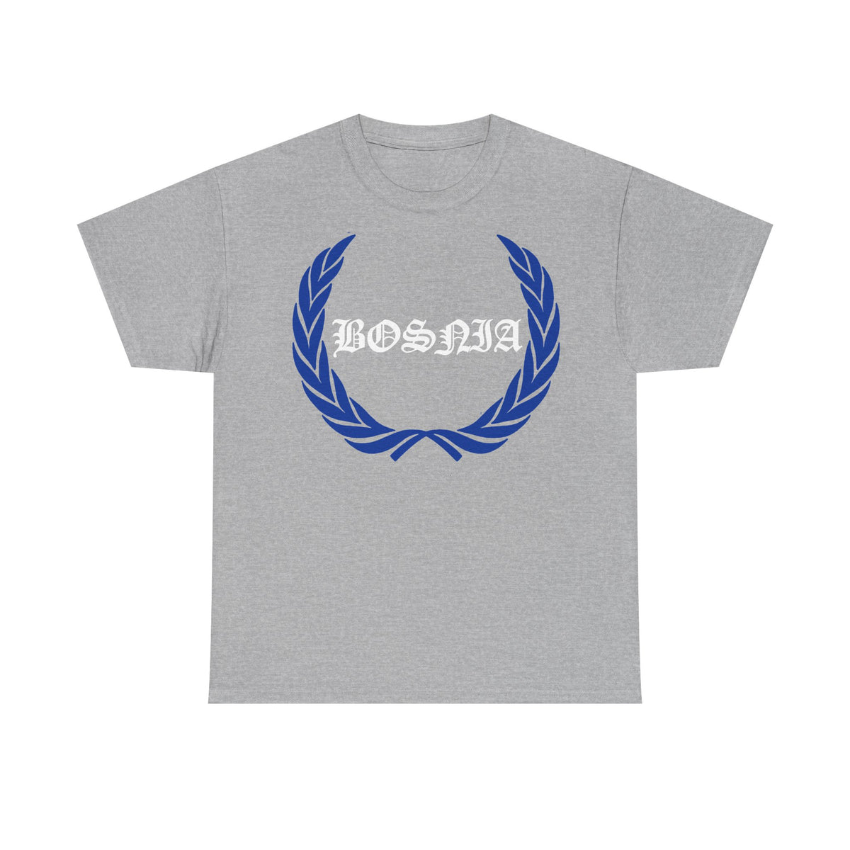 Bosnia escudo bandera orgullo patria aficionado al fútbol idea de regalo - Camiseta unisex