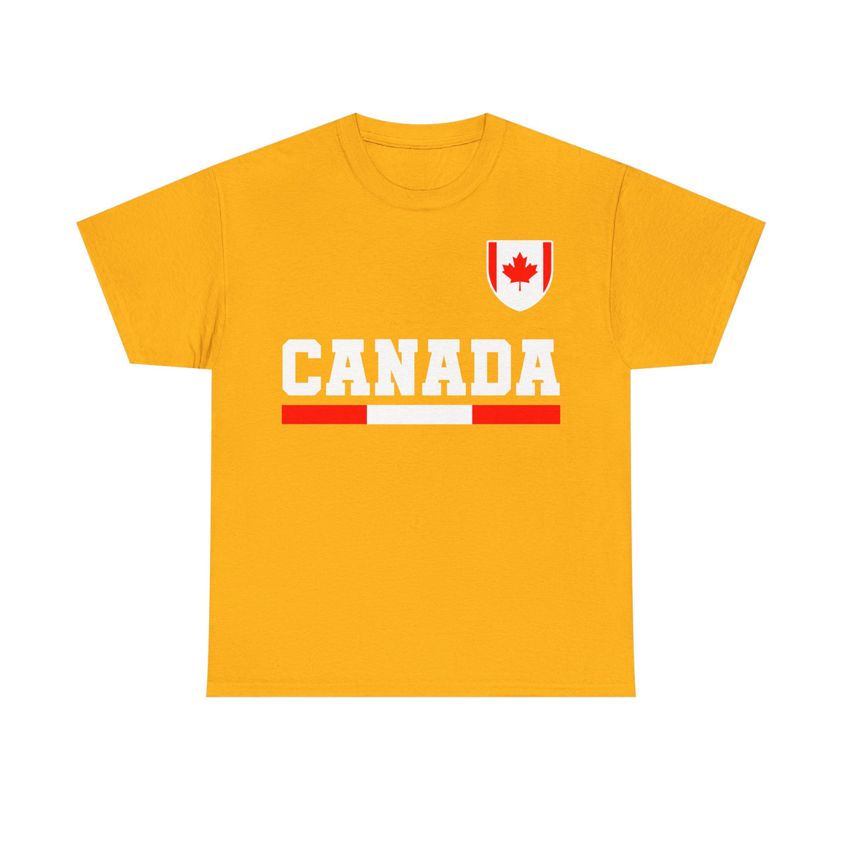 Canada Kanada Wappen Flagge Fan Sport Fußball Geschenkidee - Unisey T-Shirt