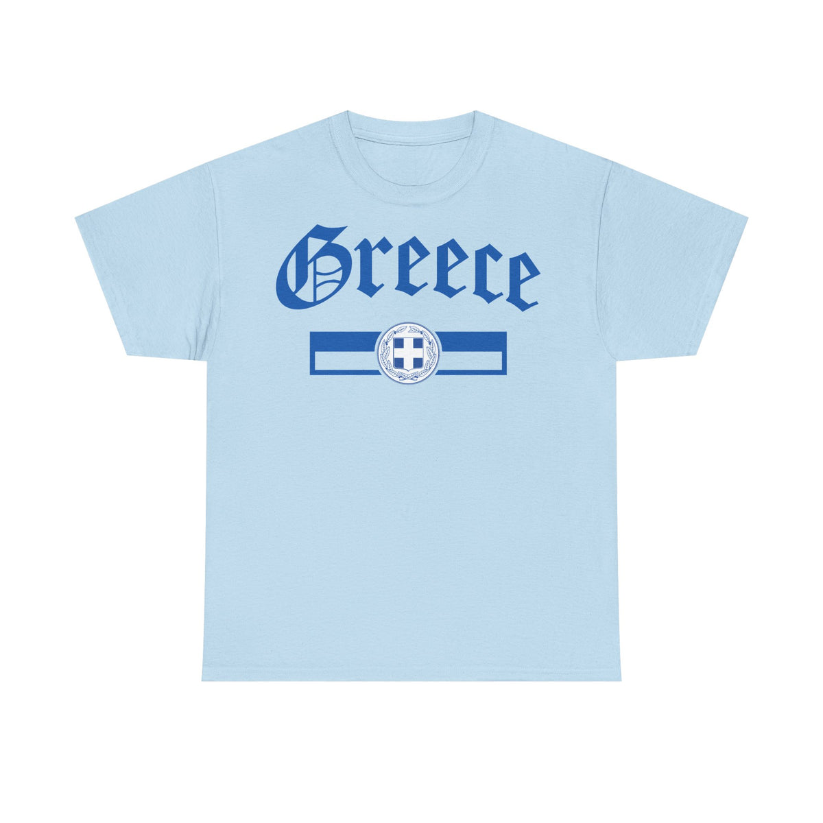 Grecia Grecia Bandera Escudo Patria Fútbol Deporte Aficionado Idea de regalo - Camiseta unisex