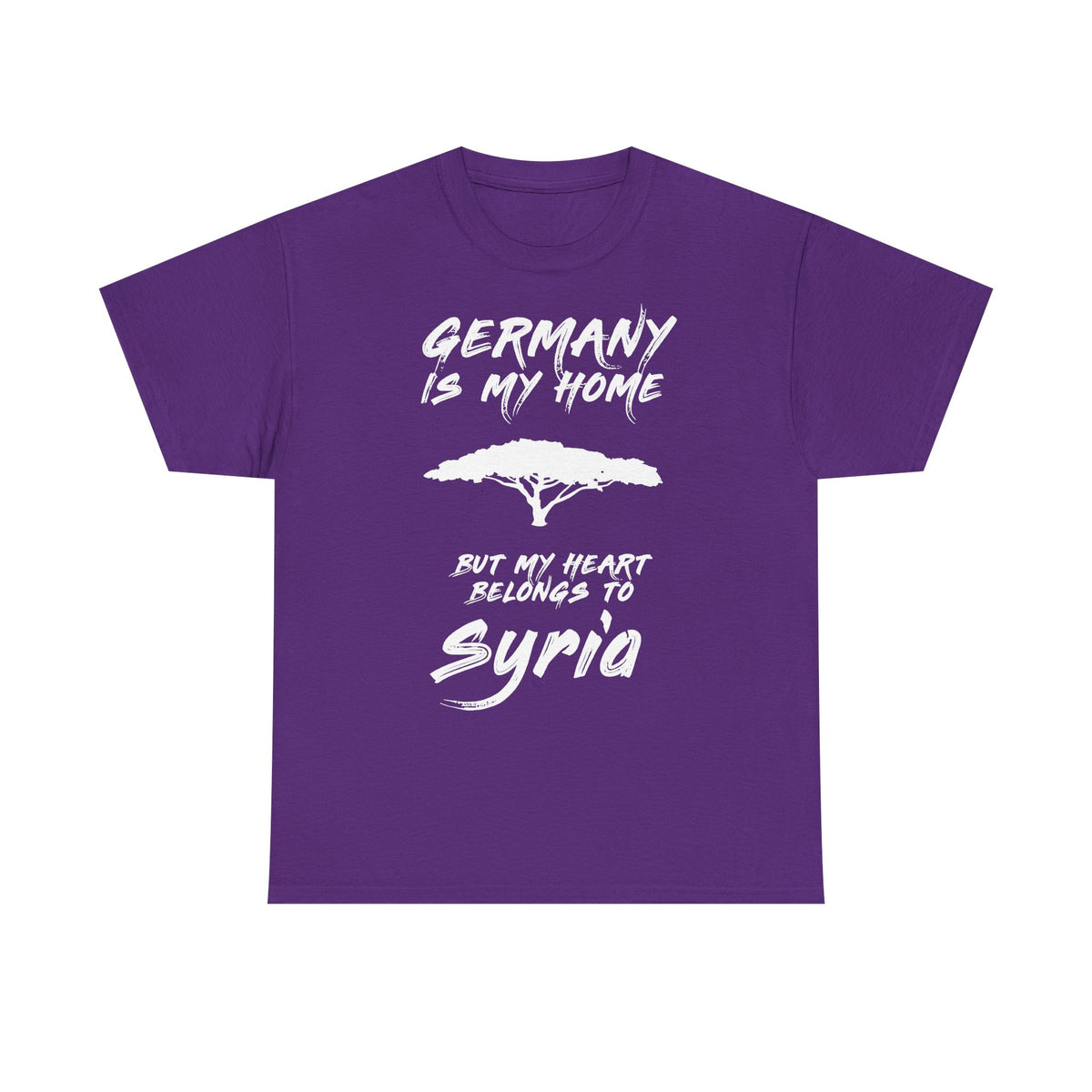Syria Syrien Wappen Flagge Heimat Sport Fan Geschenkidee - Unisex T-Shirt