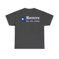 Bosnia Wappen Flagge Stolz Heimat Fußball fan Geschenkidee - Unisex T-Shirt