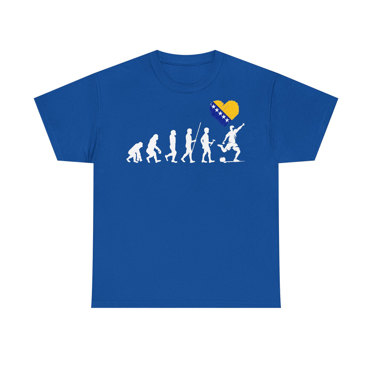 Bosnia escudo bandera orgullo patria aficionado al fútbol idea de regalo - Camiseta unisex