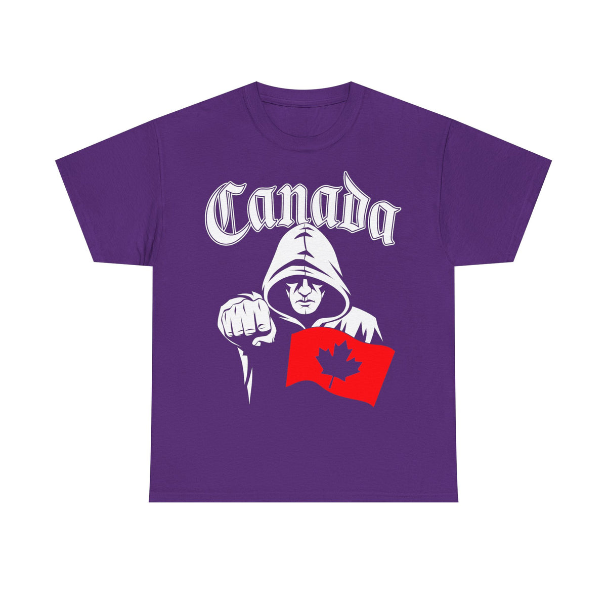 Canada Kanada Hooligan Wappen Flagge Fan Sport Fußball Geschenkidee - Unisey T-Shirt