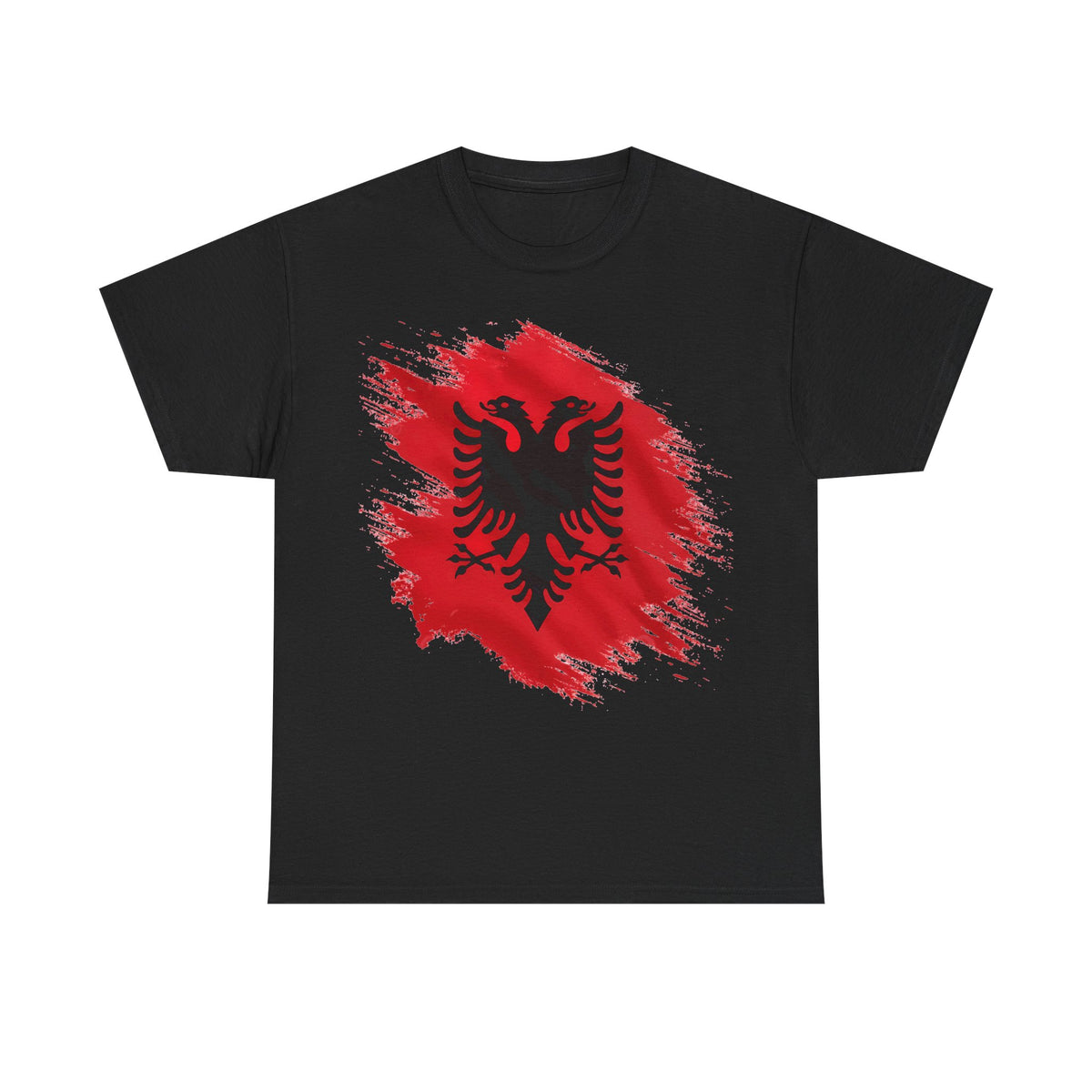 Albania Art Doppeladler Street Style Geschenkidee - Unisex T-Shirt