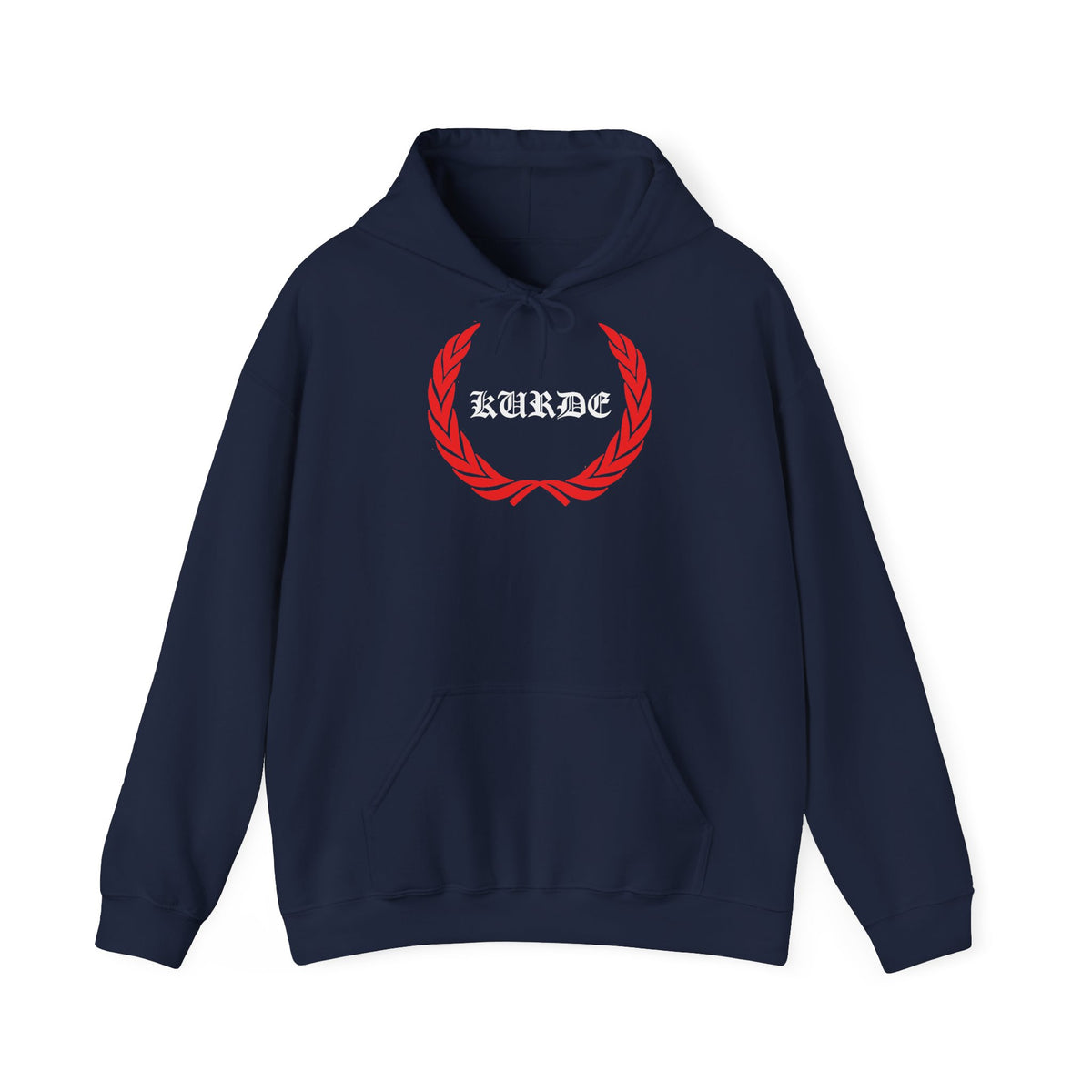 Kurdistan patria orgoglio stemma bandiera sport calcio regalo per tifosi - felpa con cappuccio unisex