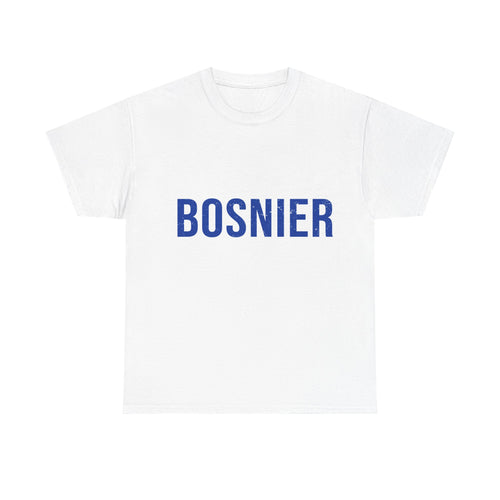Bosnia escudo bandera orgullo patria aficionado al fútbol idea de regalo - Camiseta unisex