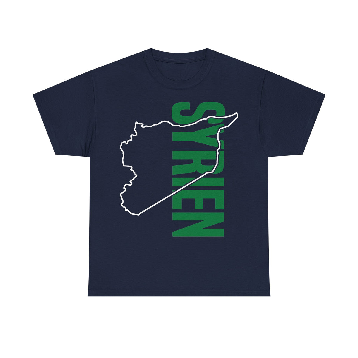 Syria Syrien Wappen Flagge Heimat Sport Fan Geschenkidee - Unisex T-Shirt