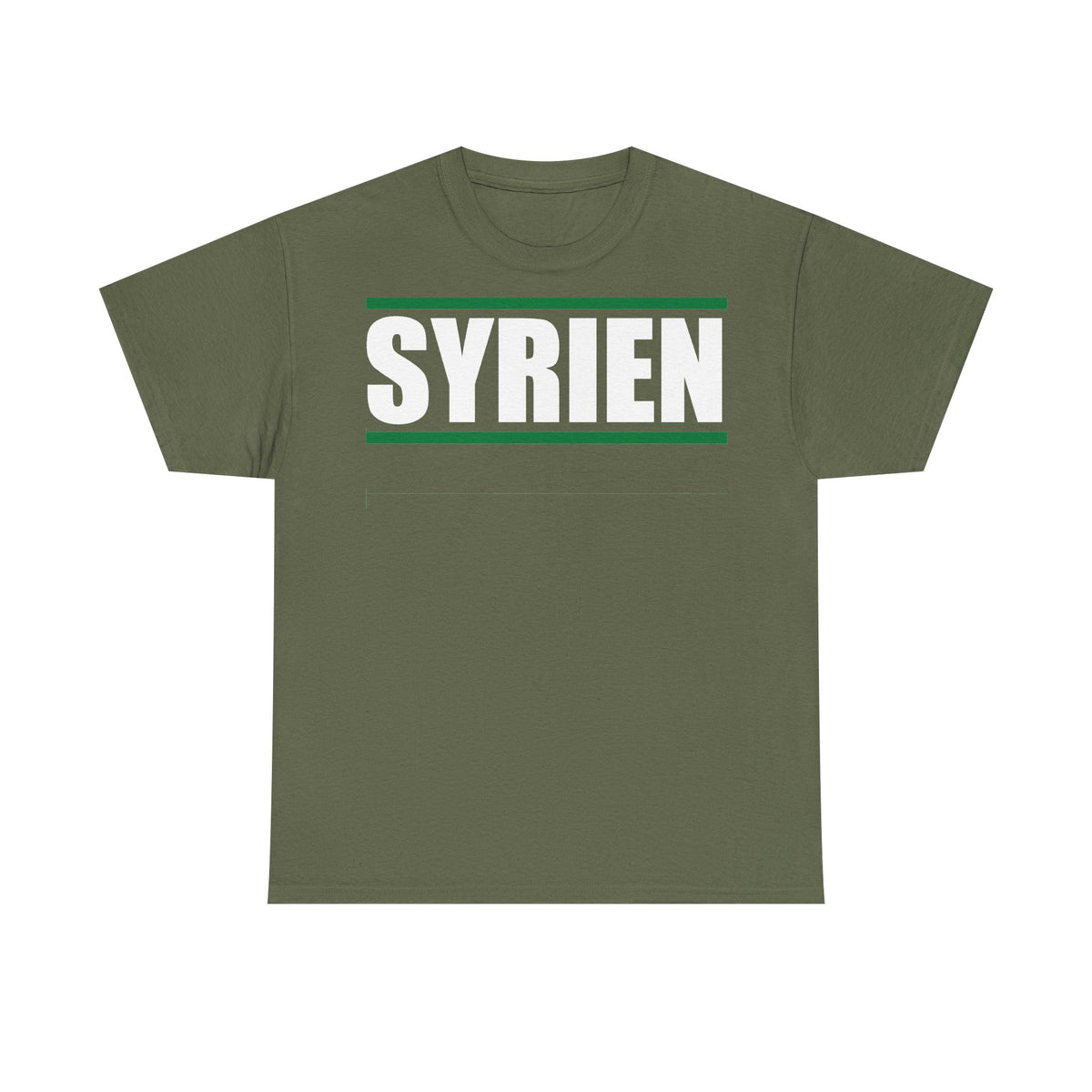 Syria Syrien Wappen Flagge Heimat Sport Fan Geschenkidee - Unisex T-Shirt