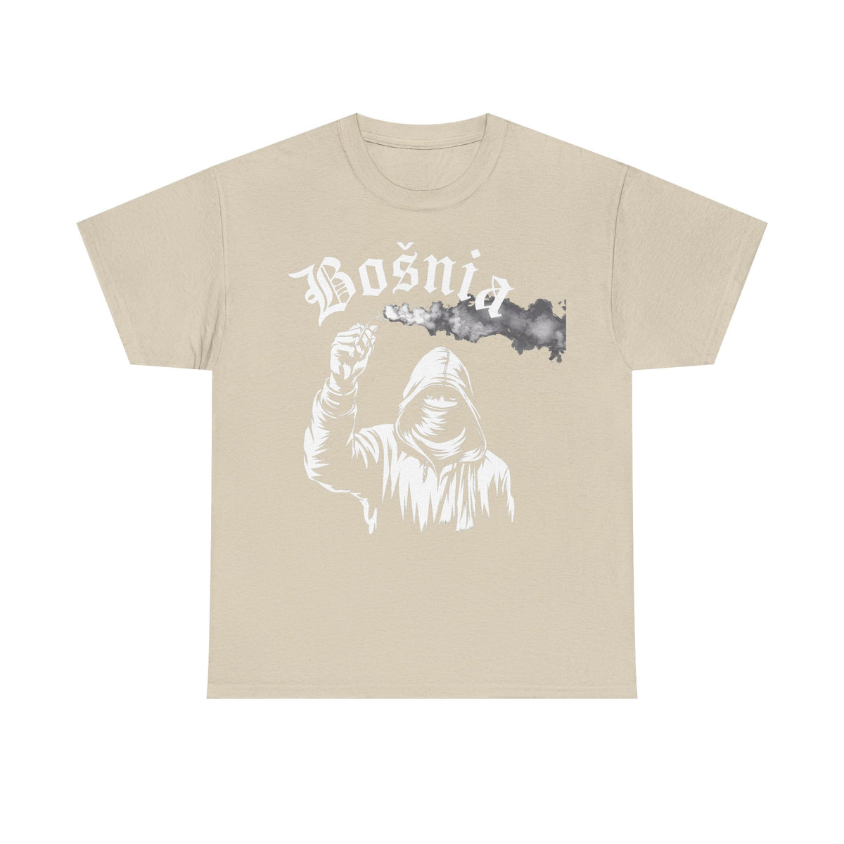 Bosnia escudo bandera orgullo patria aficionado al fútbol idea de regalo - Camiseta unisex