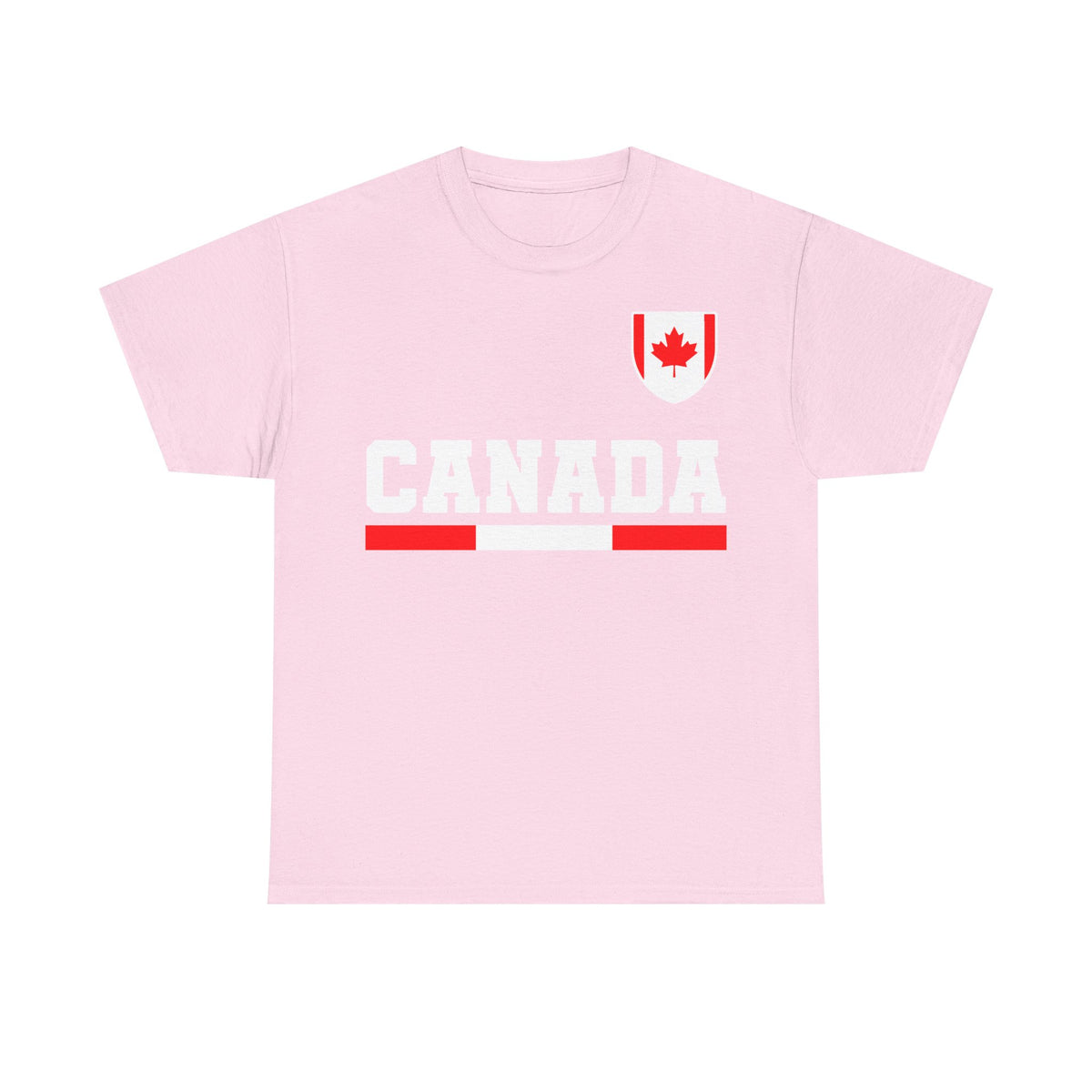 Canada Kanada Wappen Flagge Fan Sport Fußball Geschenkidee - Unisey T-Shirt