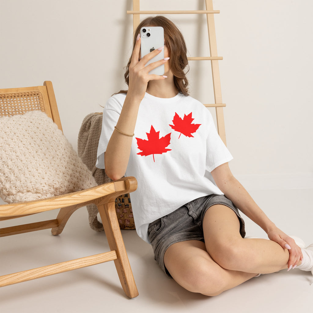 Canada Kanada Wappen Flagge Fan Sport Fußball Geschenkidee - Unisey T-Shirt