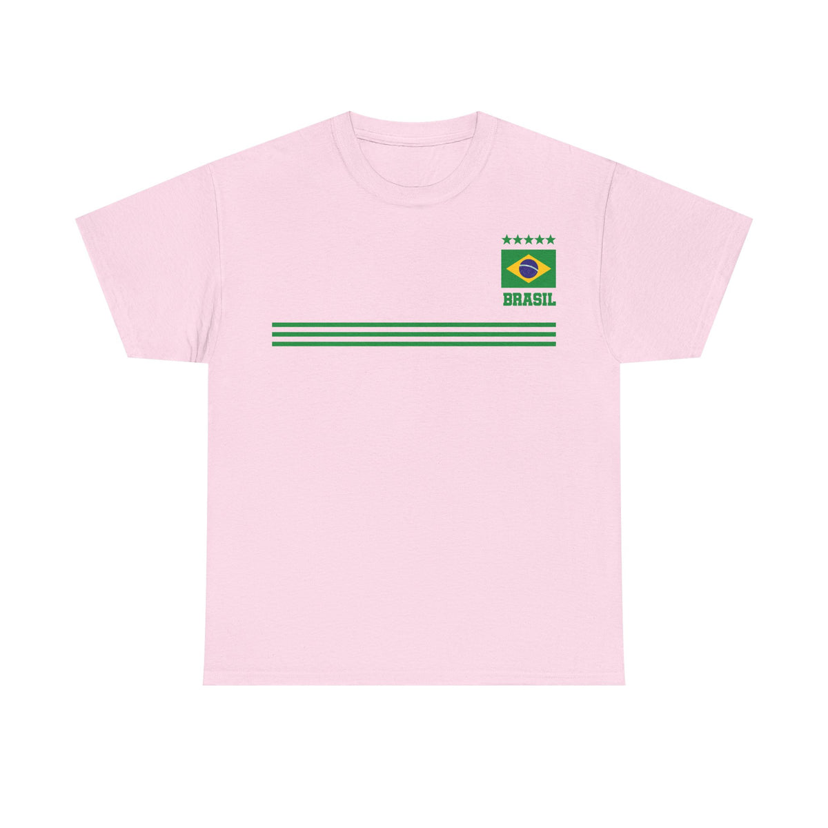 Brazil Brasilien Wappen Flagge Sport Fan Fußball Geschenkidee - Unisex T-Shirt
