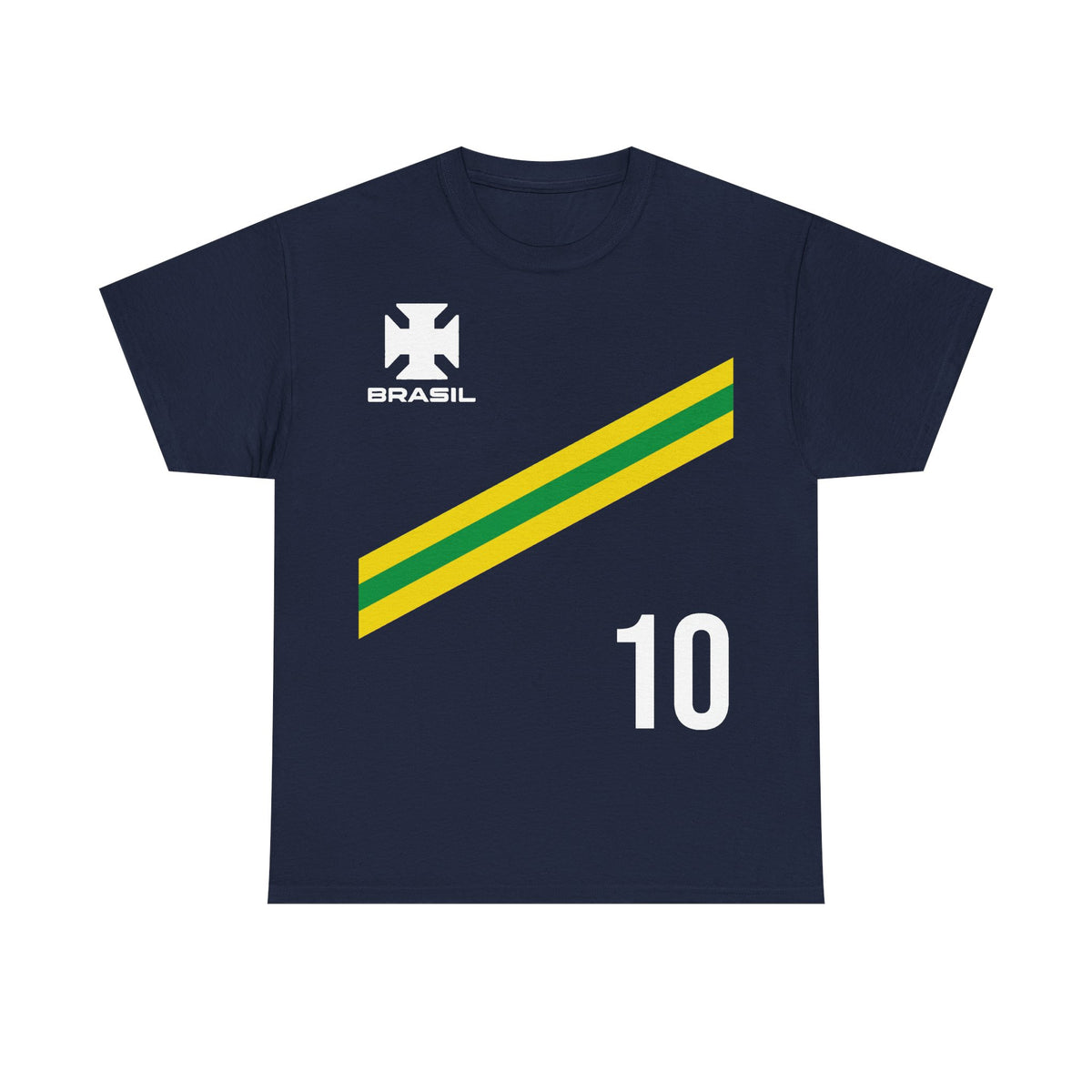 Brazil Brasilien Wappen Flagge Sport Fan Fußball Geschenkidee - Unisex T-Shirt