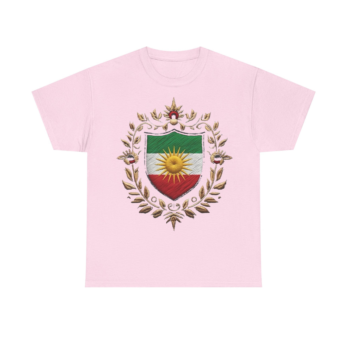 Kurdistan Edel Wappen Geschenkidee - Unisex T-Shirt