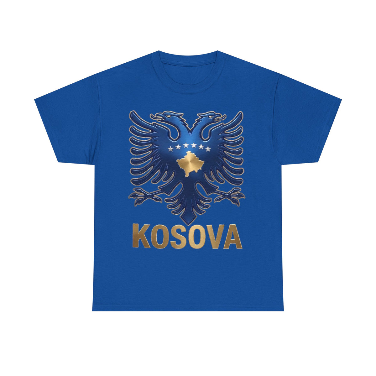 Kosovo Kosava Águila bicéfala Patria Bandera - Camiseta unisex