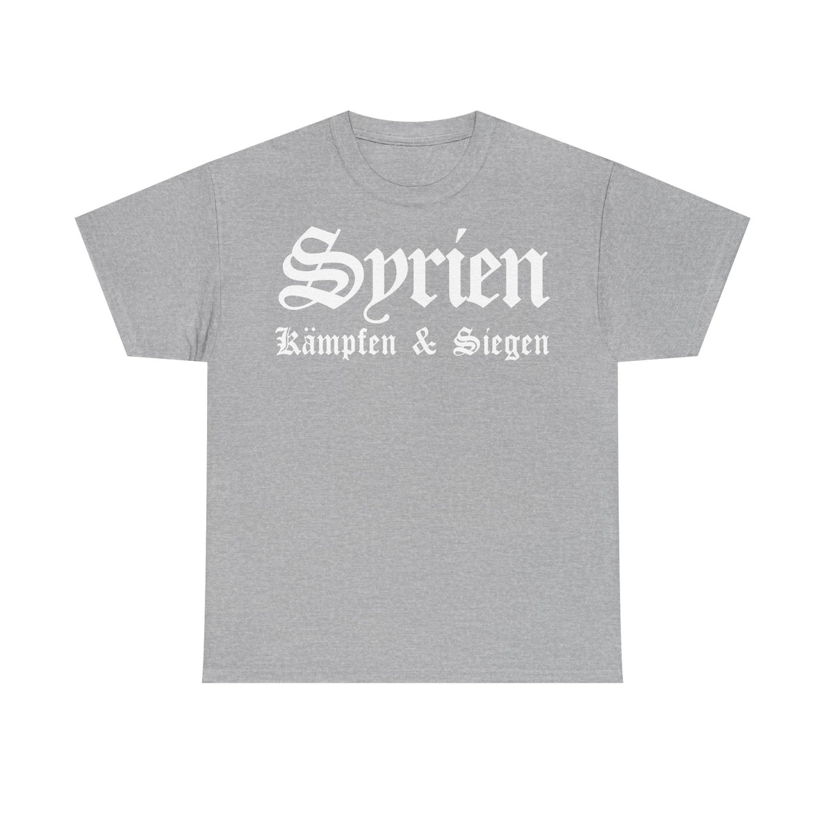 Syria Syrien Wappen Flagge Heimat Sport Fan Geschenkidee - Unisex T-Shirt
