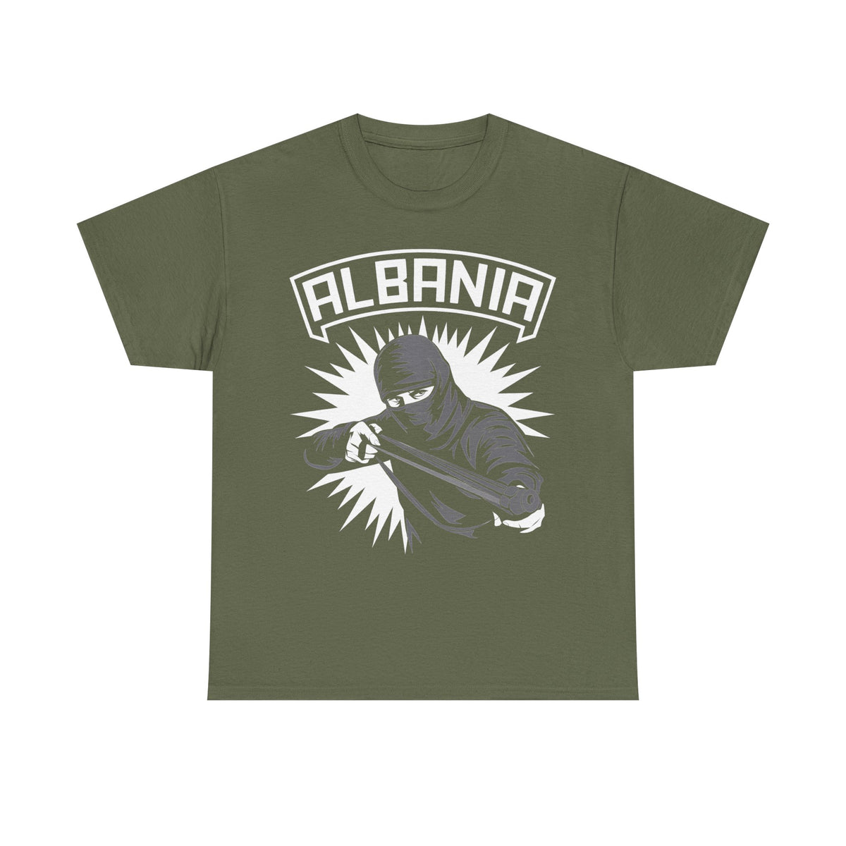 Albania Hooligan Wappen Shqiptar Flagge Adler Fußball Fan Sport - Unisex T Shirt