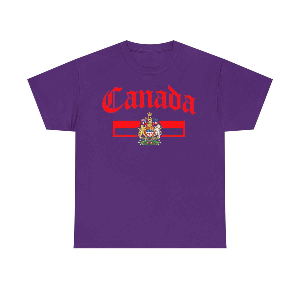 Canada Kanada Wappen Flagge Fan Sport Fußball Geschenkidee - Unisey T-Shirt