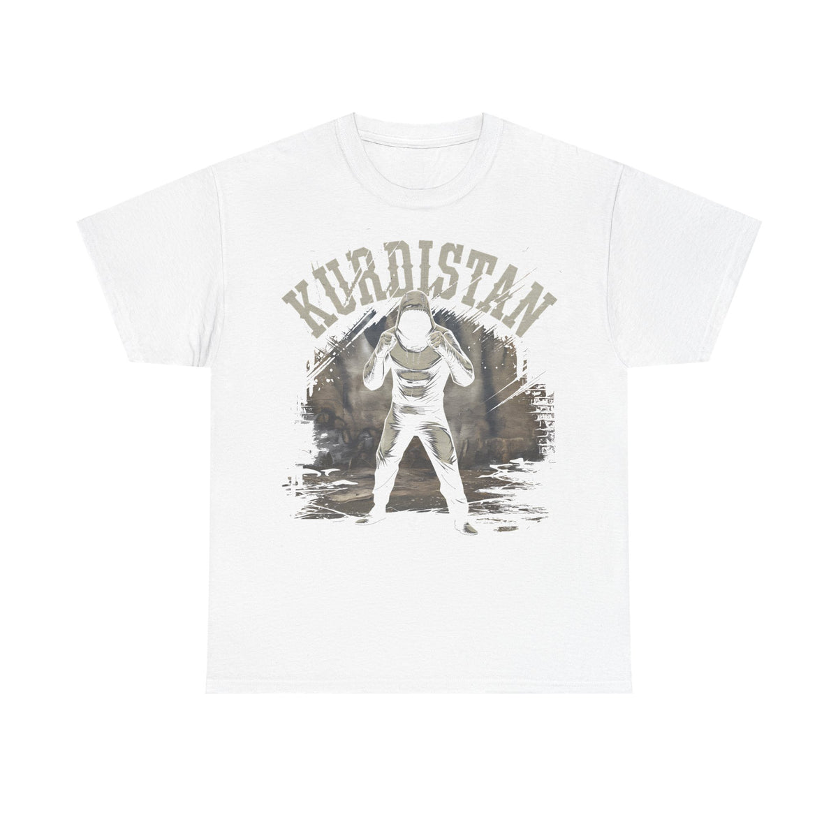 Camiseta unisex con escudo, bandera y regalo para los aficionados del Kurdistán: Azadi, patria