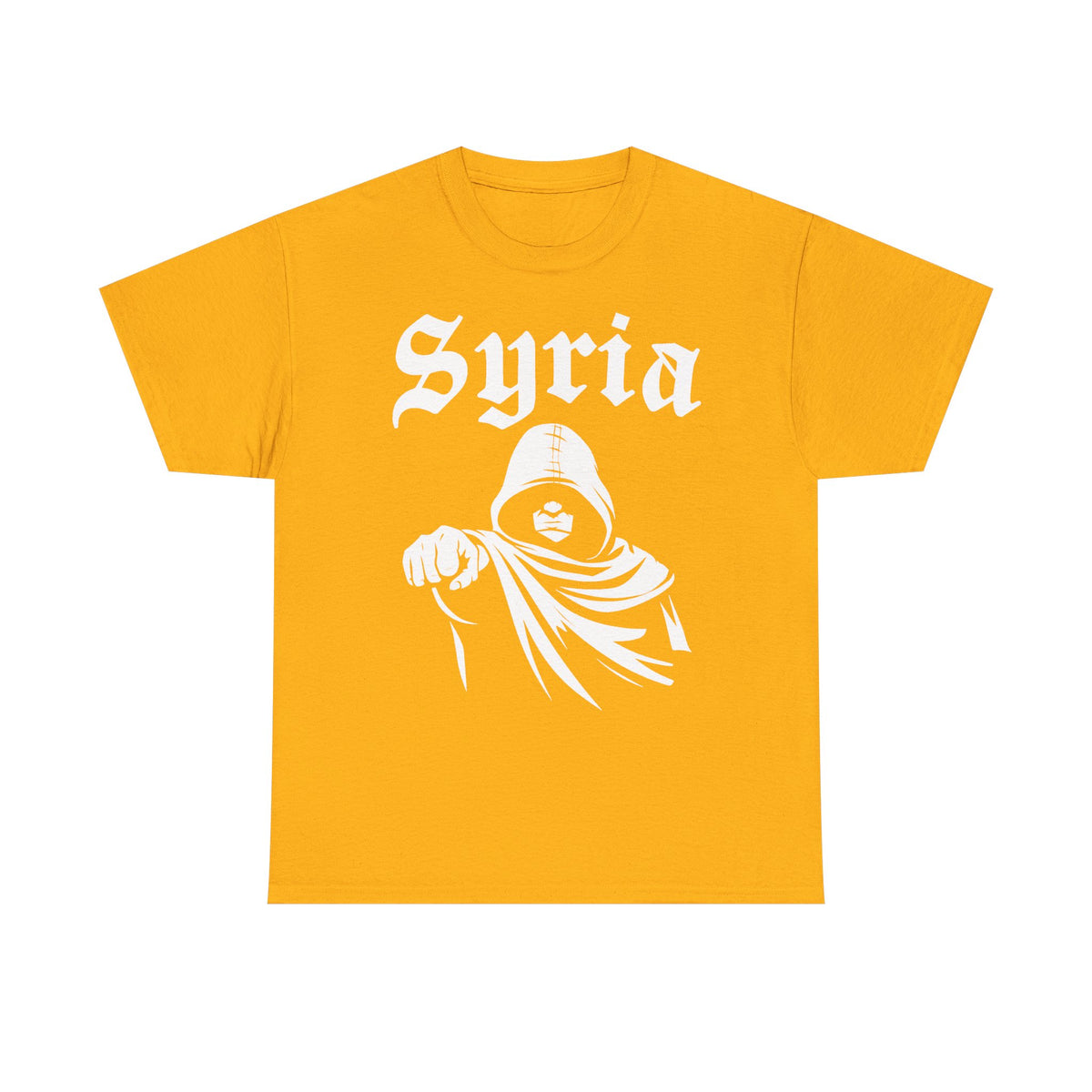 Syria Syrien Hooligan Wappen Flagge Heimat Sport Fußball Fan Geschenkidee - Unisex T-Shirt