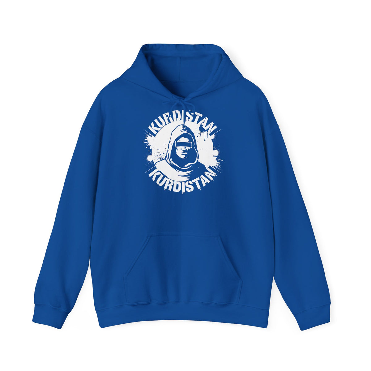Kurdistan hooligan patria orgoglio stemma bandiera sport calcio tifoso regalo - Felpa con cappuccio unisex
