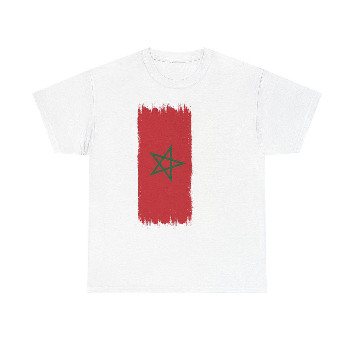 Marruecos Escudo Morocco Bandera Orgullo Fútbol Fan Deporte FIdea de regalo - Camiseta unisex