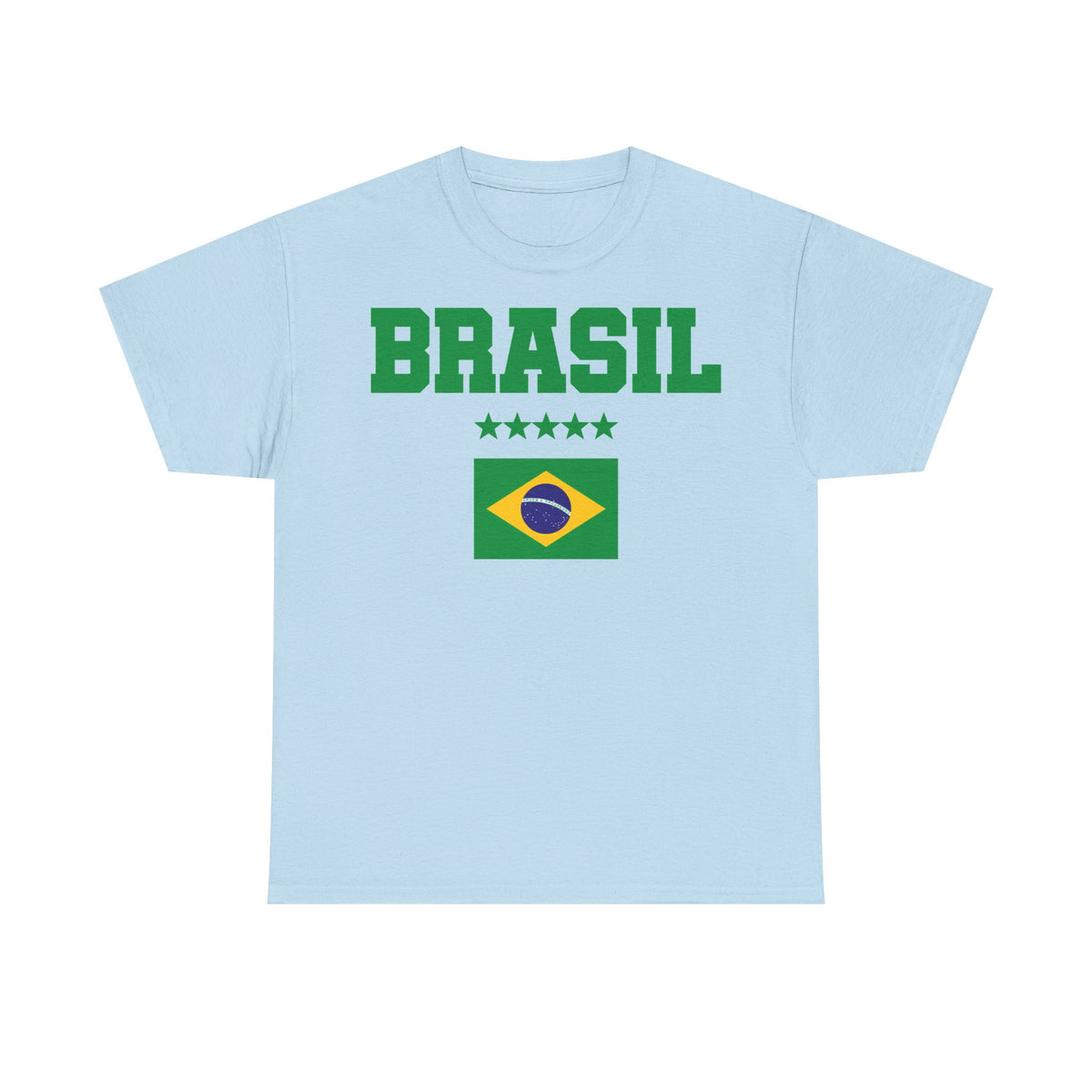 Brazil Brasilien Wappen Flagge Sport Fan Fußball Geschenkidee - Unisex T-Shirt