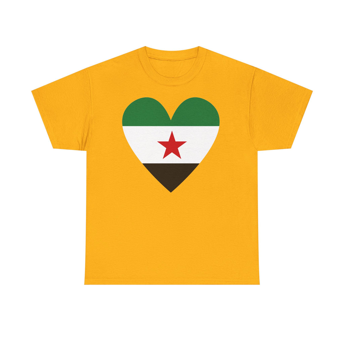 Syria Syrien Wappen Flagge Heimat Sport Fan Geschenkidee - Unisex T-Shirt