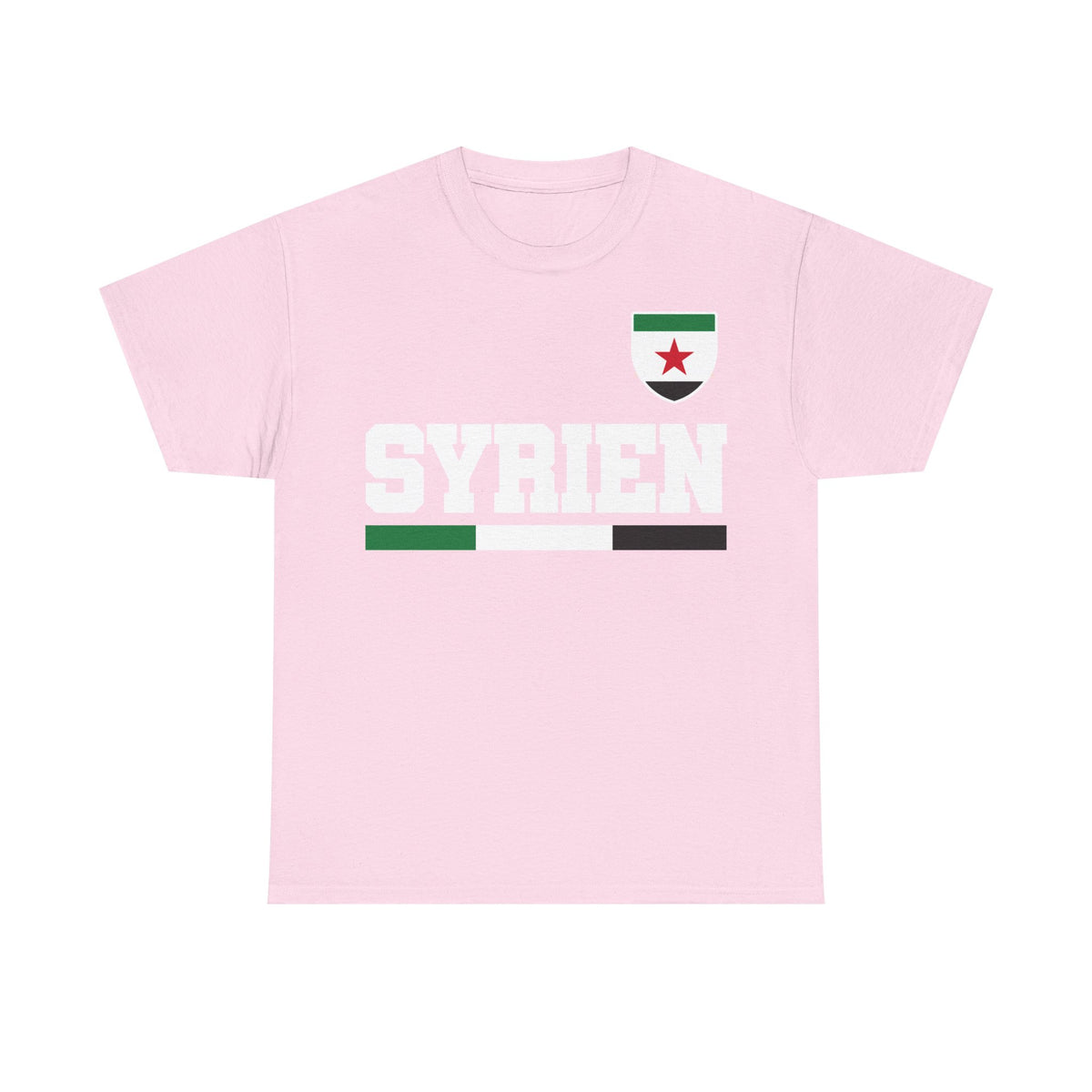 Syria Syrien Wappen Flagge Heimat Sport Fan Geschenkidee - Unisex T-Shirt
