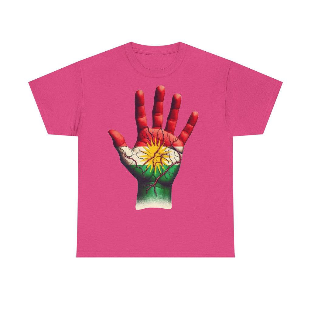 Kurdisches DNA im Blut Stolz Flagge - Unisex T-Shirt