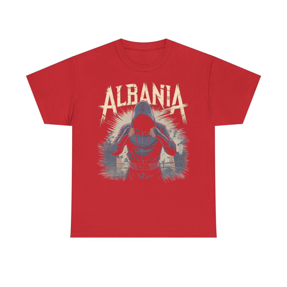 Albania Hooligan Wappen Shqiptar Flagge Adler Fußball Fan Sport - Unisex T Shirt