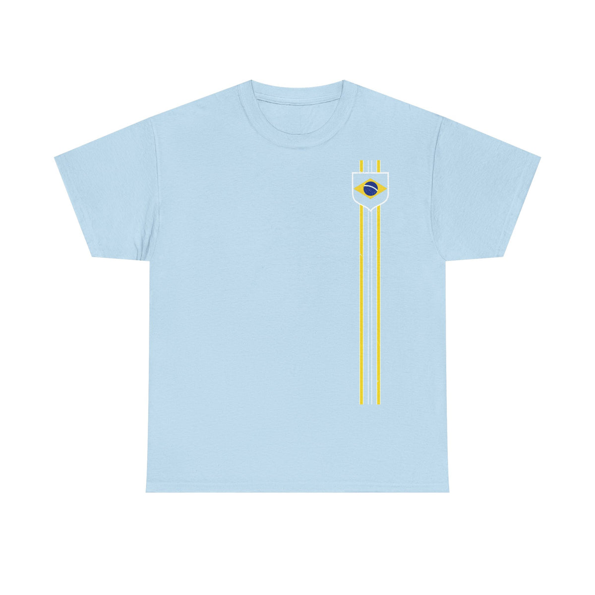Brazil Brasilien Wappen Flagge Sport Fan Fußball Geschenkidee - Unisex T-Shirt
