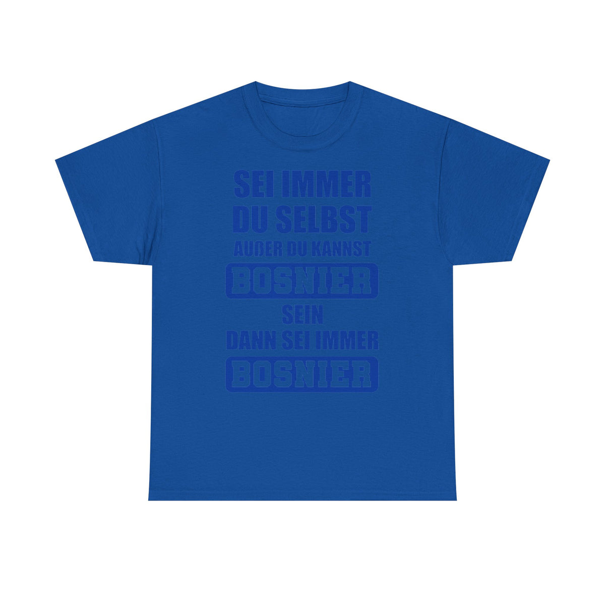 Bosnia escudo bandera orgullo patria aficionado al fútbol idea de regalo - Camiseta unisex