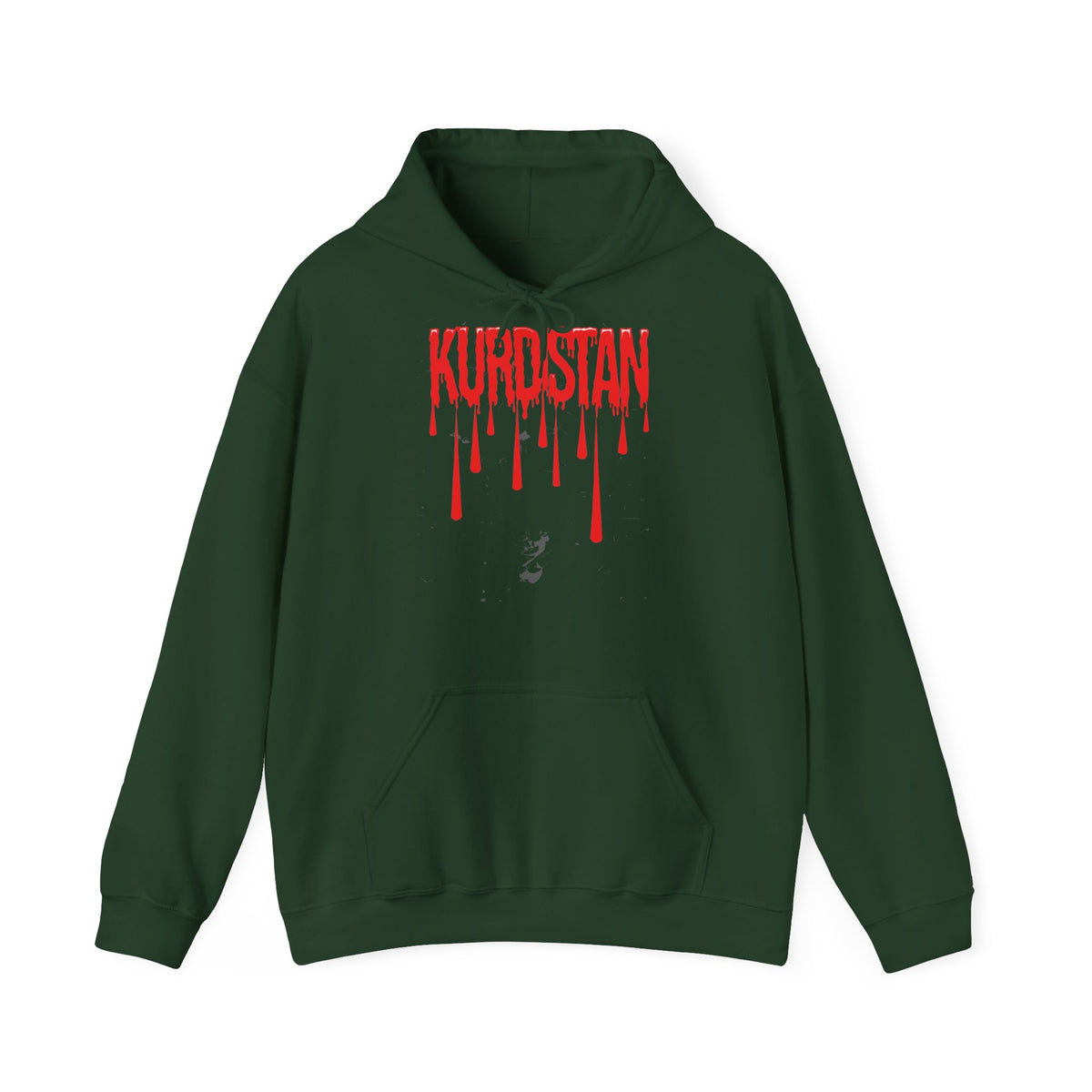 Kurdistan patria orgoglio stemma bandiera sport calcio regalo per tifosi - felpa con cappuccio unisex