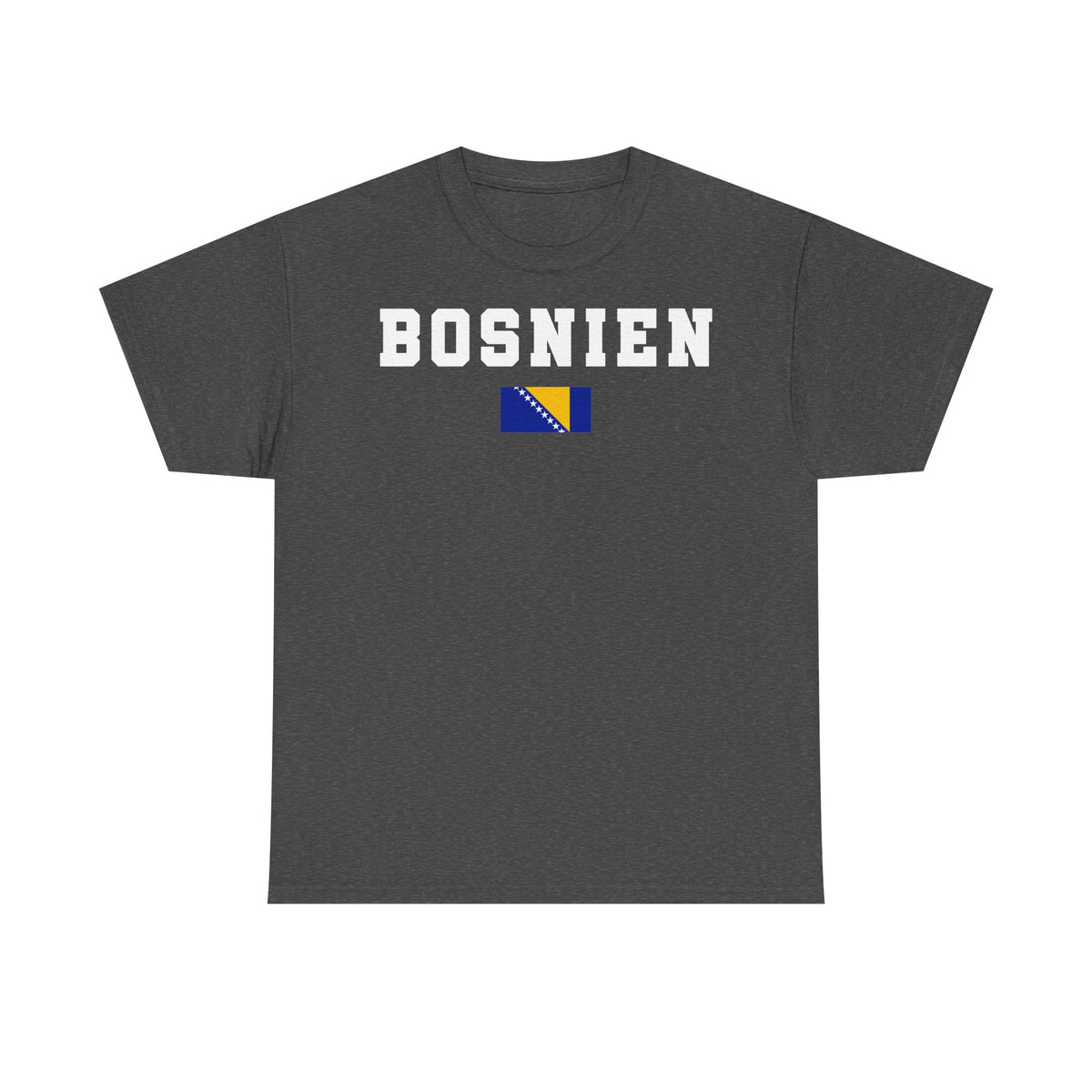 Bosnia Wappen Flagge Stolz Heimat Fußball fan Geschenkidee - Unisex T-Shirt
